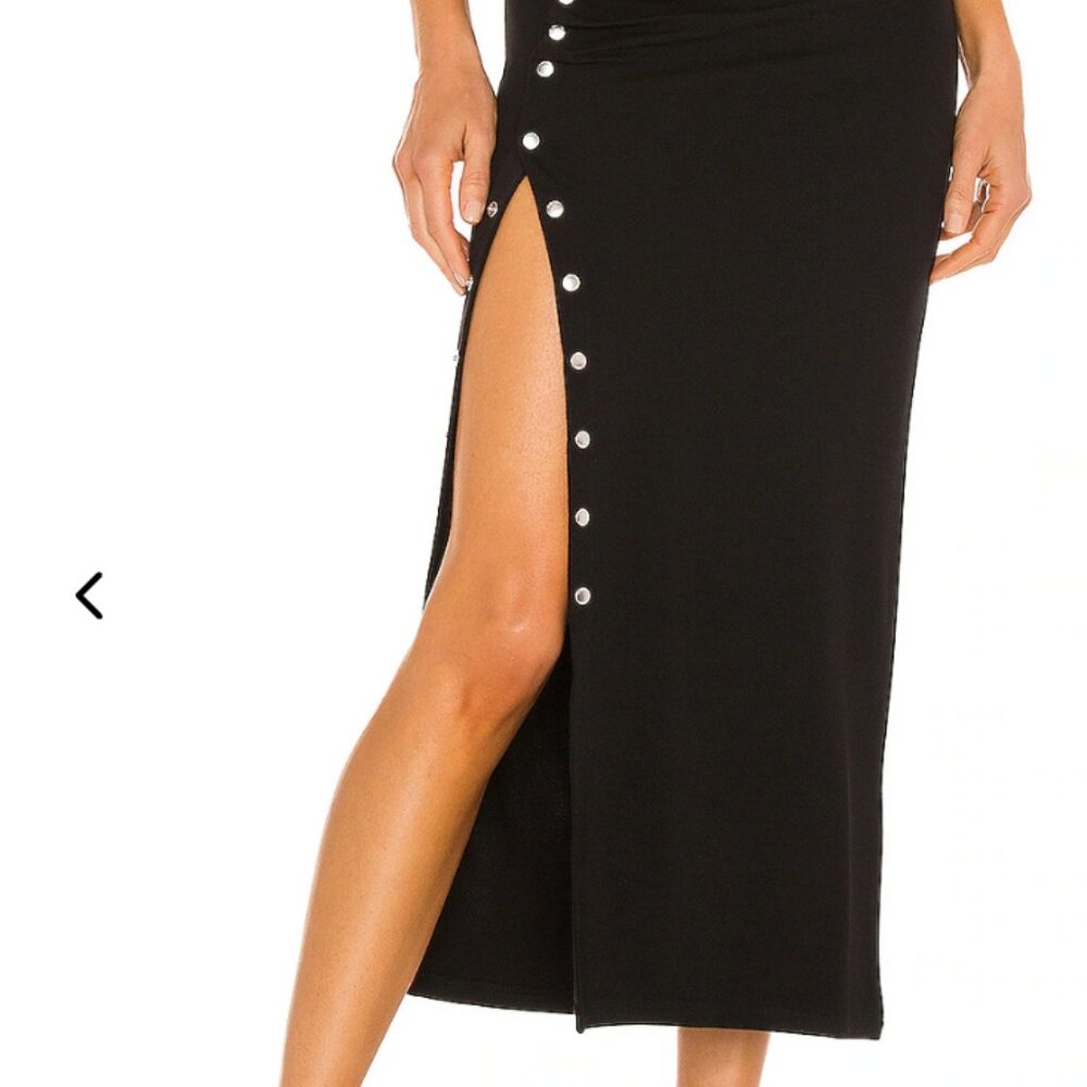 All Saints, long skirt, size small, black